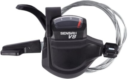 Шифтер Sensan MX-8 SL правый 8 скор трос 2100 мм черный