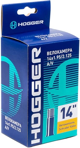 Камера 14 HOGGER 14 x 1,95-2,125 (50/54-254) A/V 32 мм черный