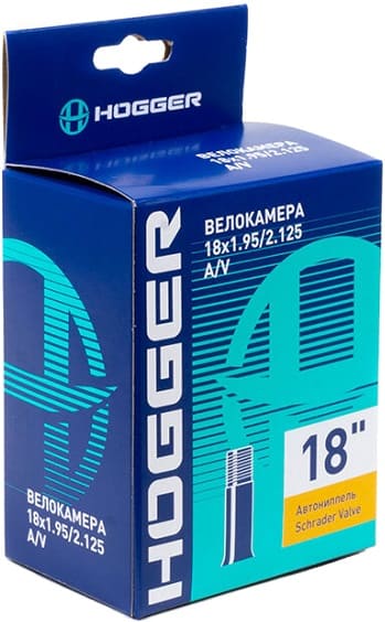 Камера 18 HOGGER 18 x 1,95-2,125 (50/54-355) A/V 32 мм черный