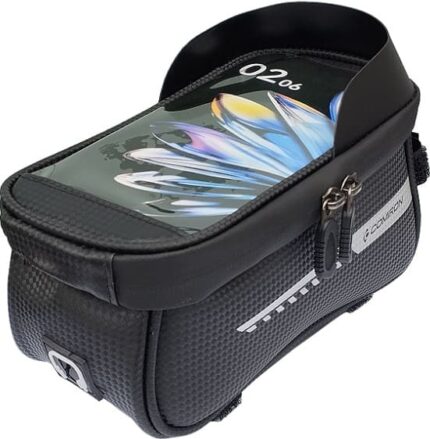 Сумка на раму Comiron 2 отд 21 х 10 х 10 см с защитой черный 754938