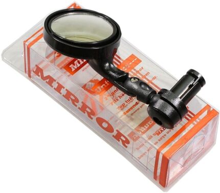 Зеркало Wei Jia Mirror DX-3200B круг 45 мм панорамное 3 регулировки в руль черный 5946