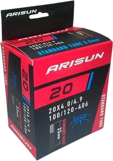 Камера 20 ARISUN 20 х 4,0/4,90 (100/120-406) A/V 33 мм черный