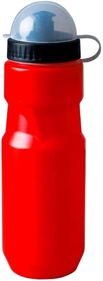 Фляга 850 мл. Comiron Element пластик с крышкой красный 723180